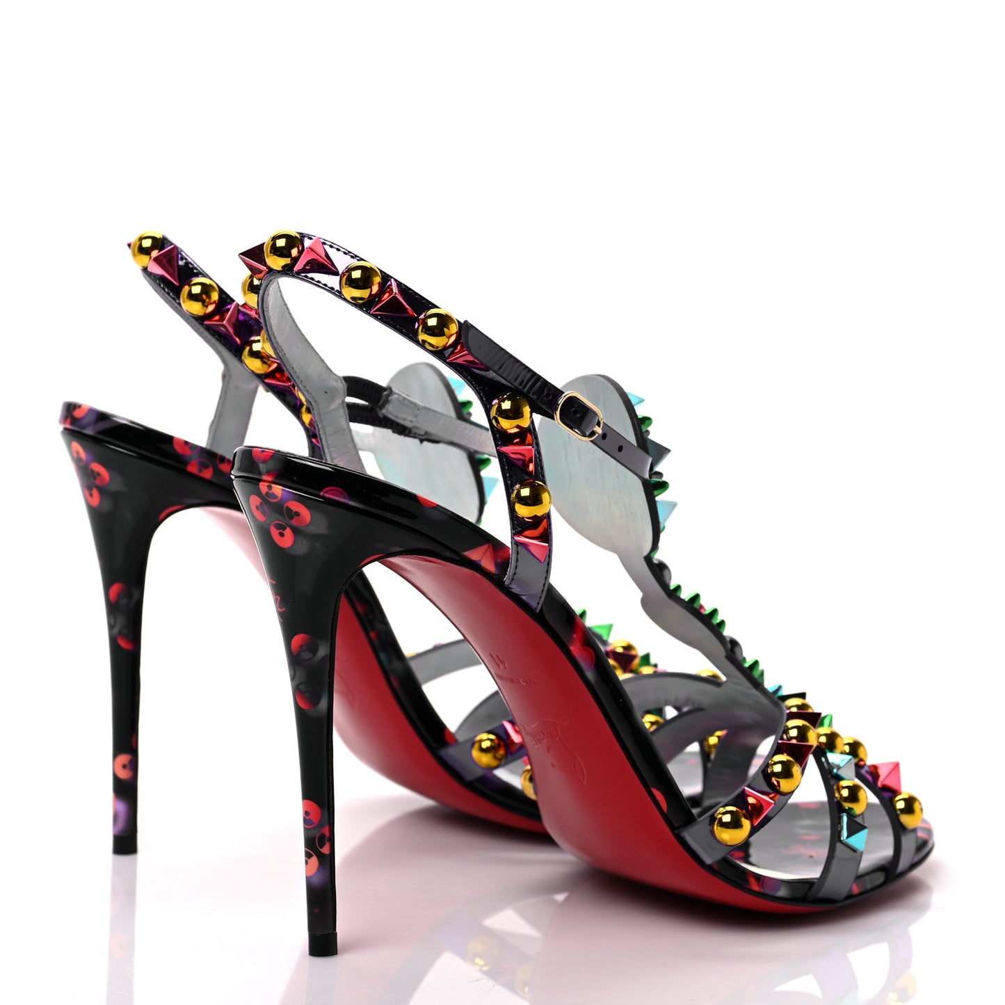 Patent Goldora 100 Sandals 41 Multicolor