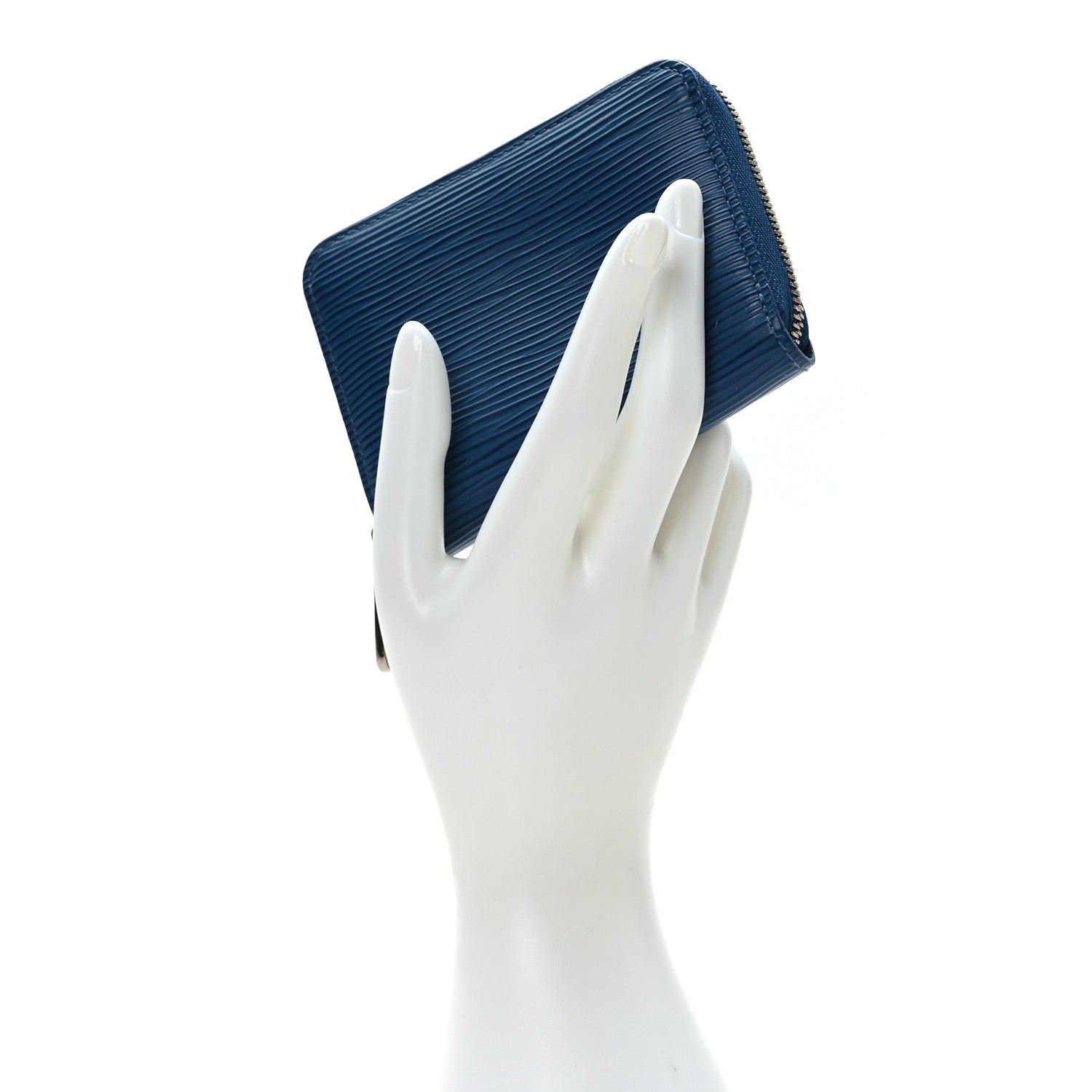 Louis Vuitton Epi Zippy Coin Purse Indigo 2 of 6