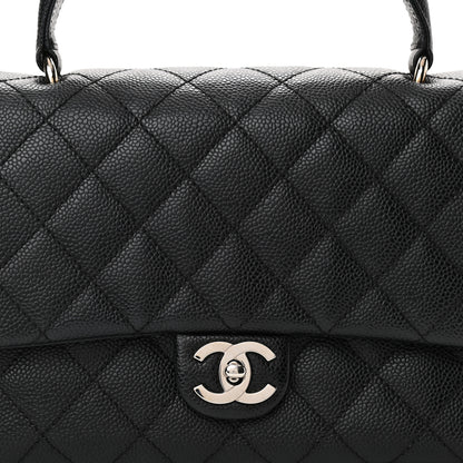 Chanel Caviar Quilted Medium Kelly Flap Bag Black 8 of 12
