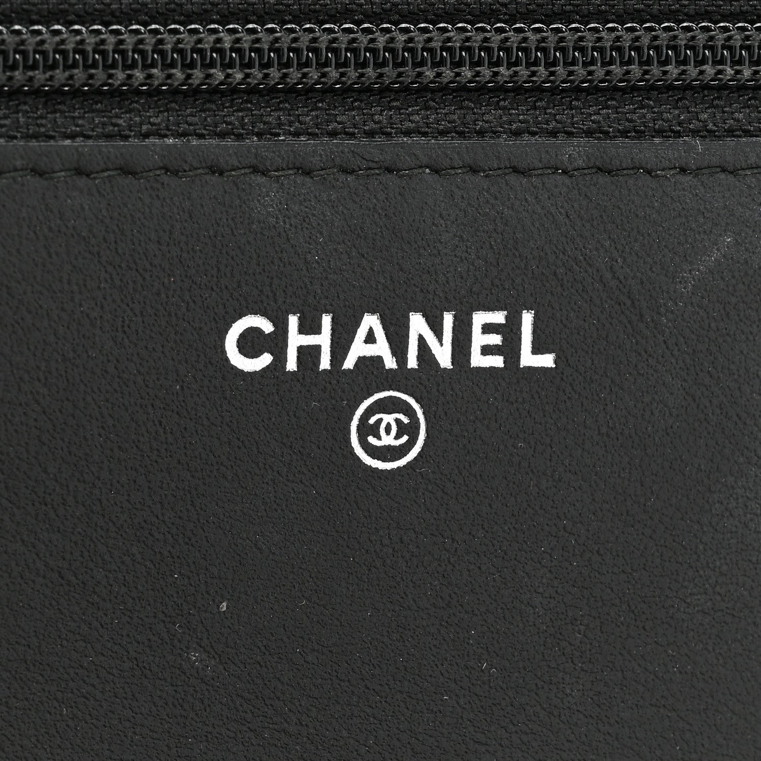 Chanel Aged Calfskin Quilted Gabrielle Wallet On Chain WOC Beige Black 8 of 18
