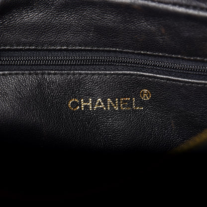 Chanel Lambskin Quilted CC Tassel Camera Case Black 8 of 11