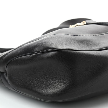 Gucci Calfskin Medium New Jackie Shoulder Bag Black 9 of 12