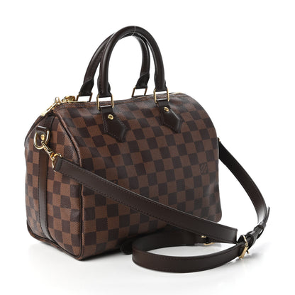 Louis Vuitton Damier Ebene Speedy Bandouliere 25 3 of 11