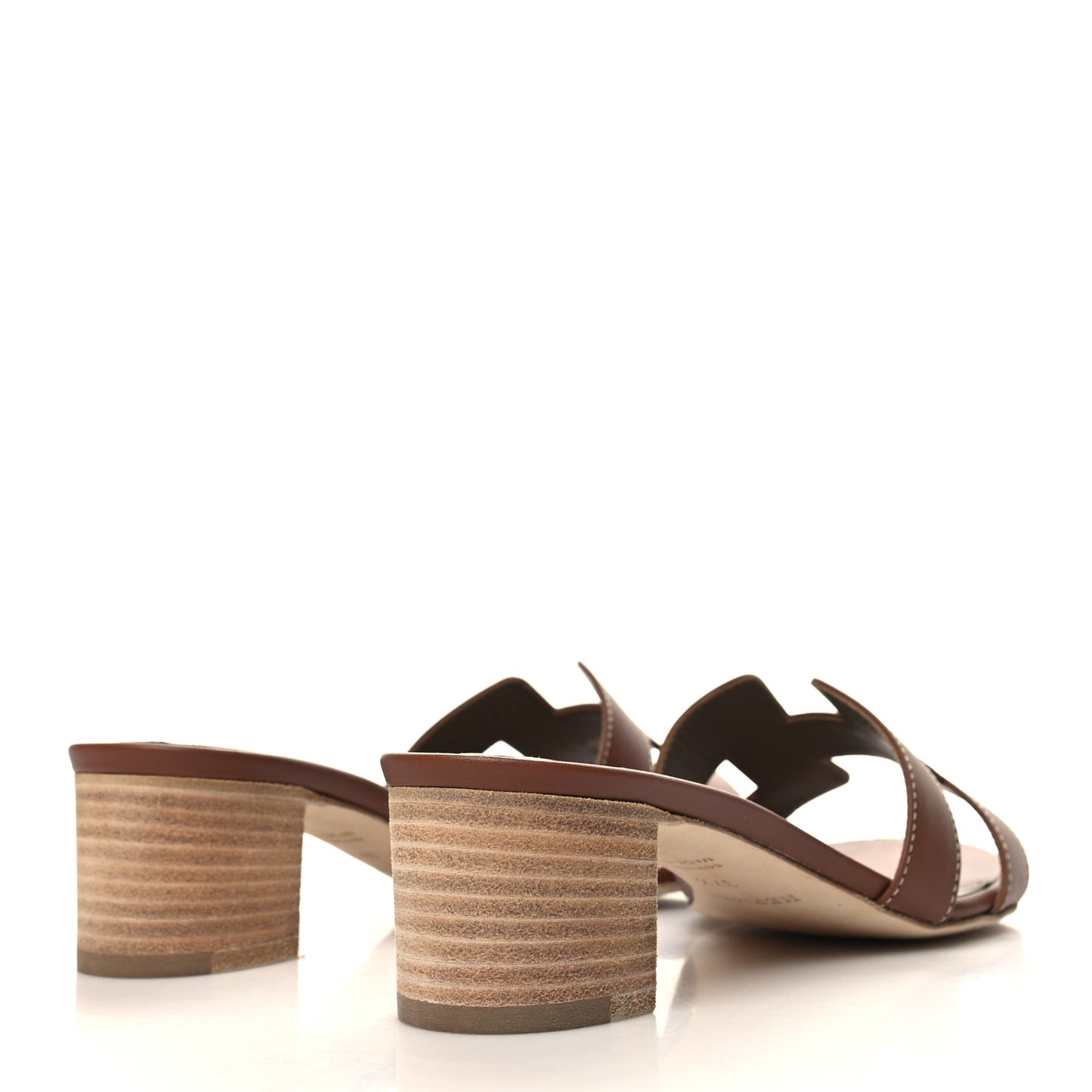 Calfskin Oasis Sandals 37.5 Gold