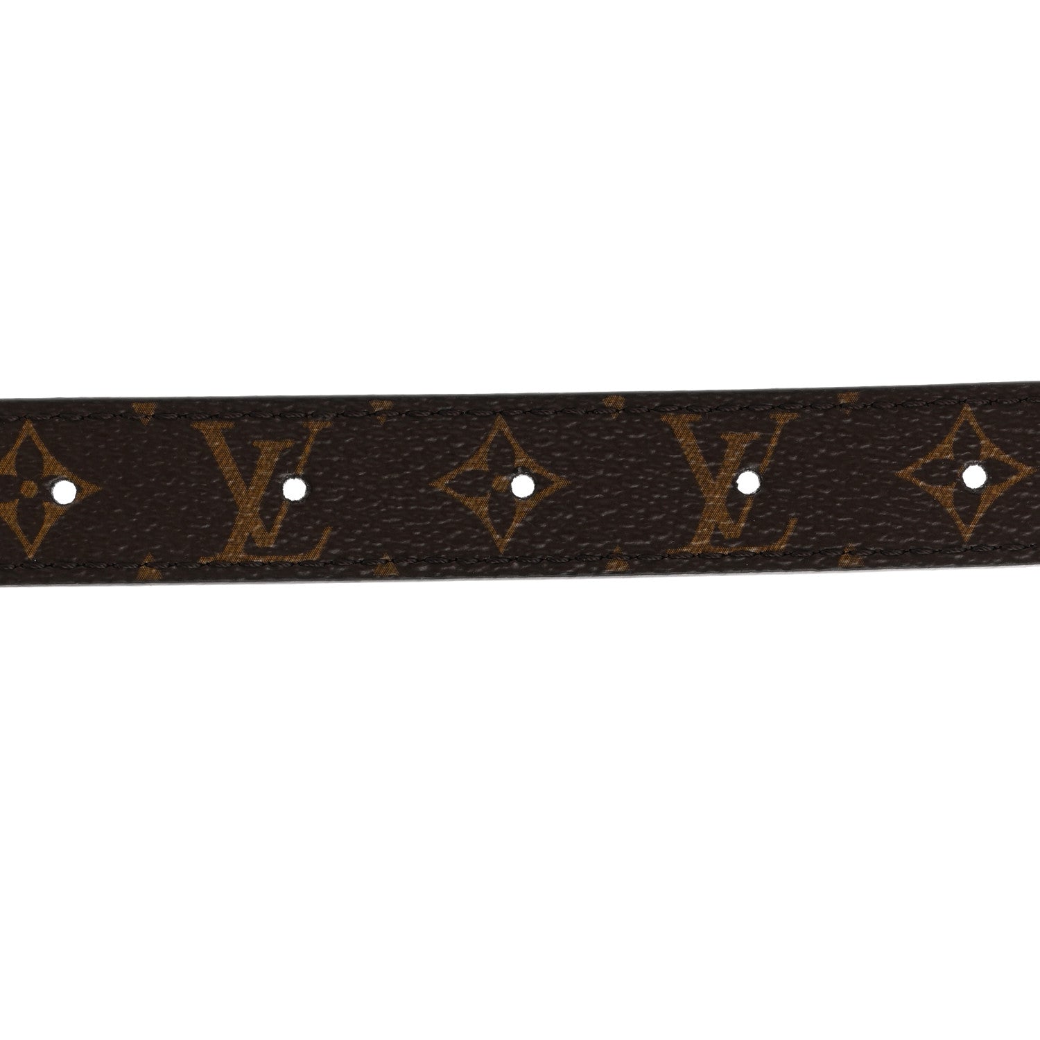 Louis Vuitton Calfskin Monogram 20mm LV Iconic Reversible Belt 75 30 Black 3 of 5