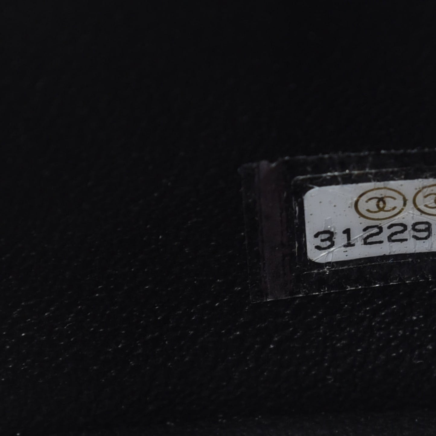 Lambskin Quilted Mini Square Flap Black