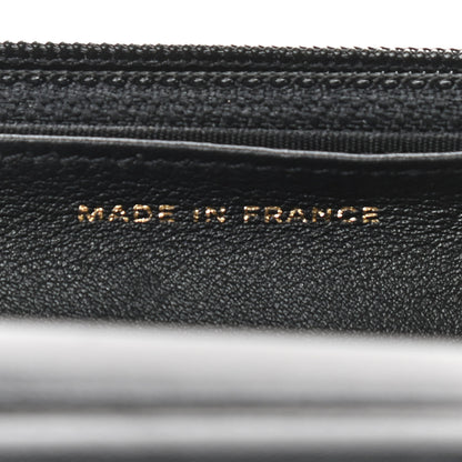 Chanel Caviar Quilted Boy Wallet On Chain WOC Black 9 of 12