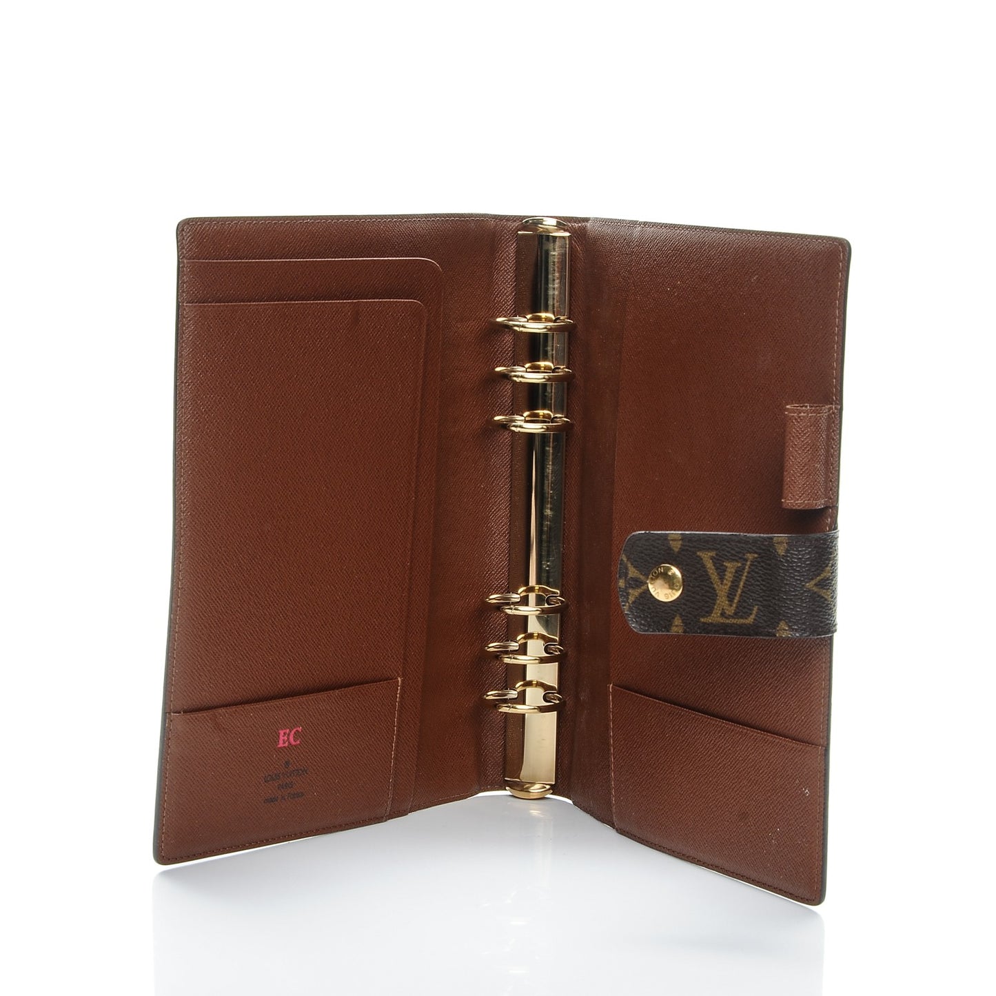 Monogram Large Ring Agenda Cover