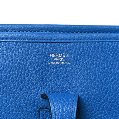 Hermes Taurillon Clemence EVELYNE III PM Mykonos 6 of 11