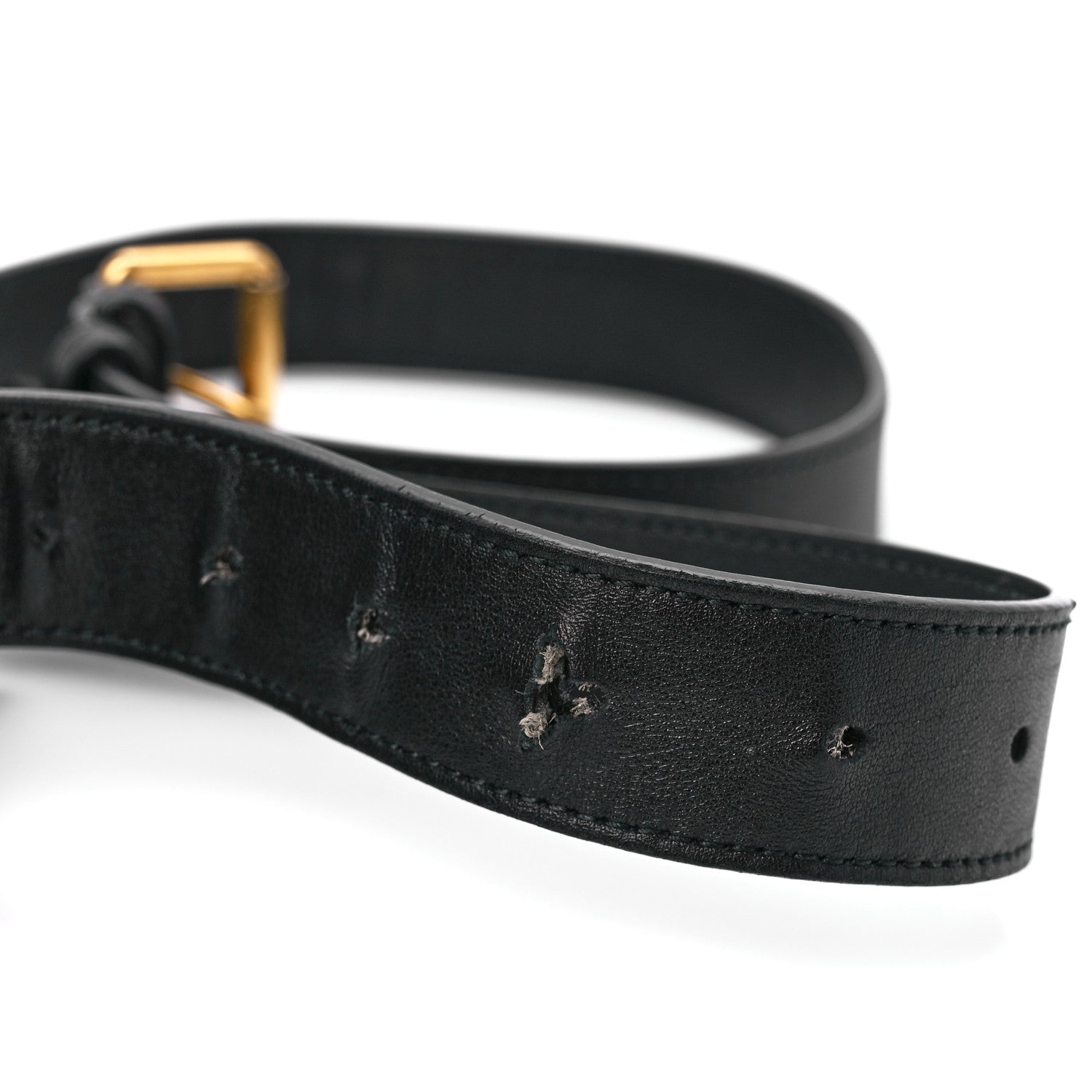 Gucci Velvet Matelasse Marquise Crystals GG Marmont Belt Bag 85 34 Black 13 of 13