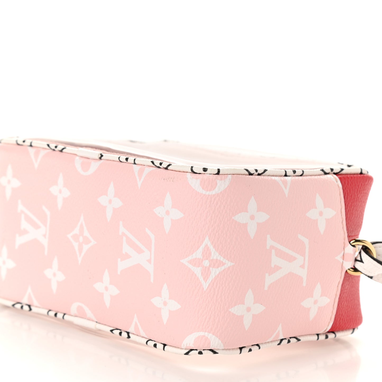 Monogram Giant Beach Pouch Rouge