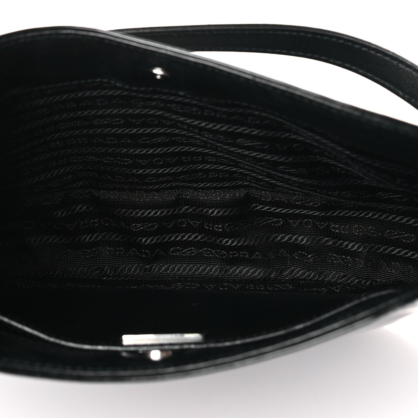 Spazzolato Cleo Shoulder Bag Black
