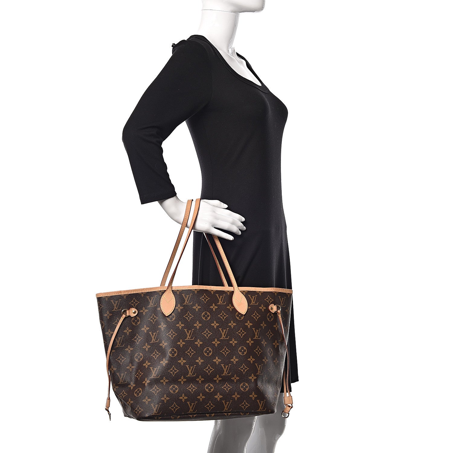 Louis Vuitton Monogram Neo Neverfull MM Pivoine 2 of 12