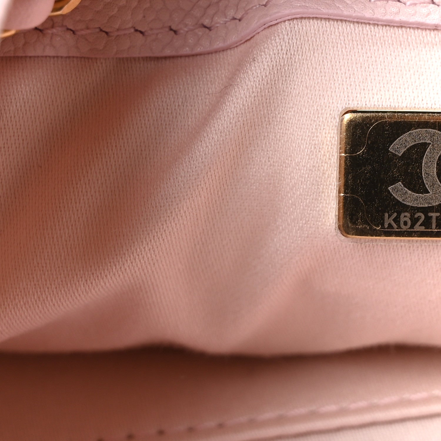 Chanel Caviar Quilted Mini Chanel 25 Handbag Light Pink 7 of 10