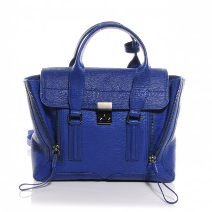 3.1 Phillip Lim 3.1 Medium Pashli Satchel Cobalt Blue 10 of 10