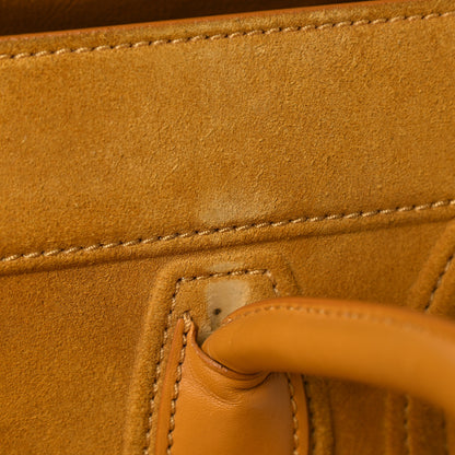 Celine Suede Medium Phantom Luggage Amber 18 of 29