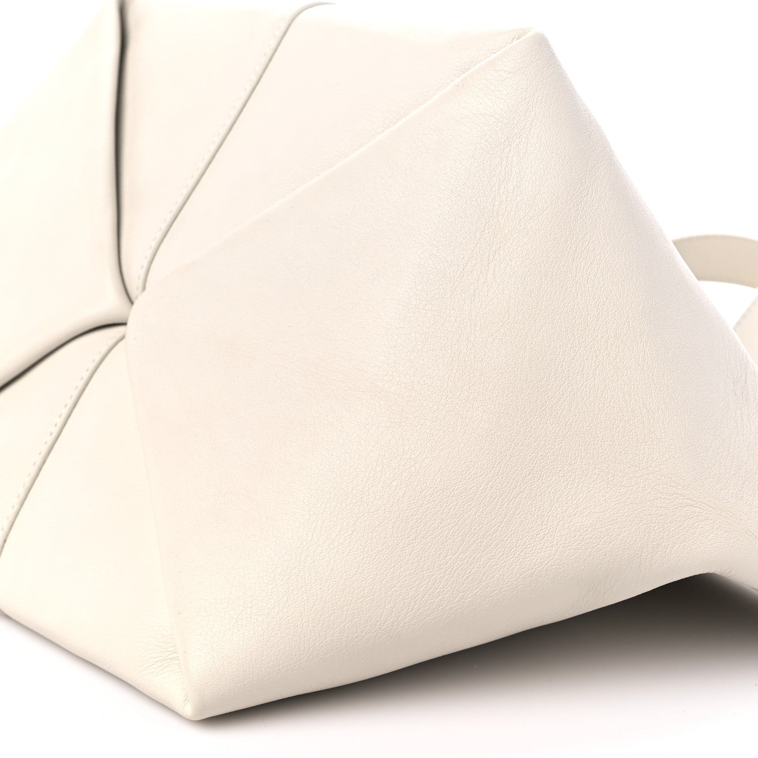 Mansur Gavriel Calfskin Mini Tulipano Bag Bianca 8 of 8