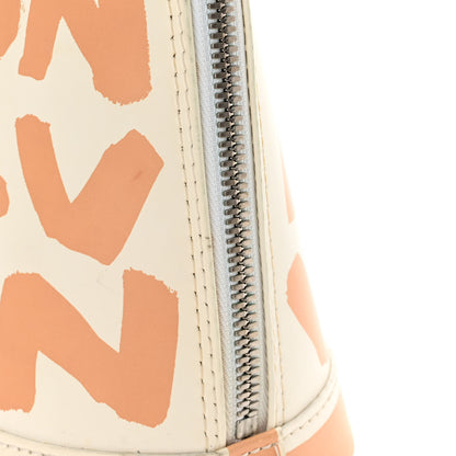 Louis Vuitton Graffiti Alma MM Peach 24 of 24
