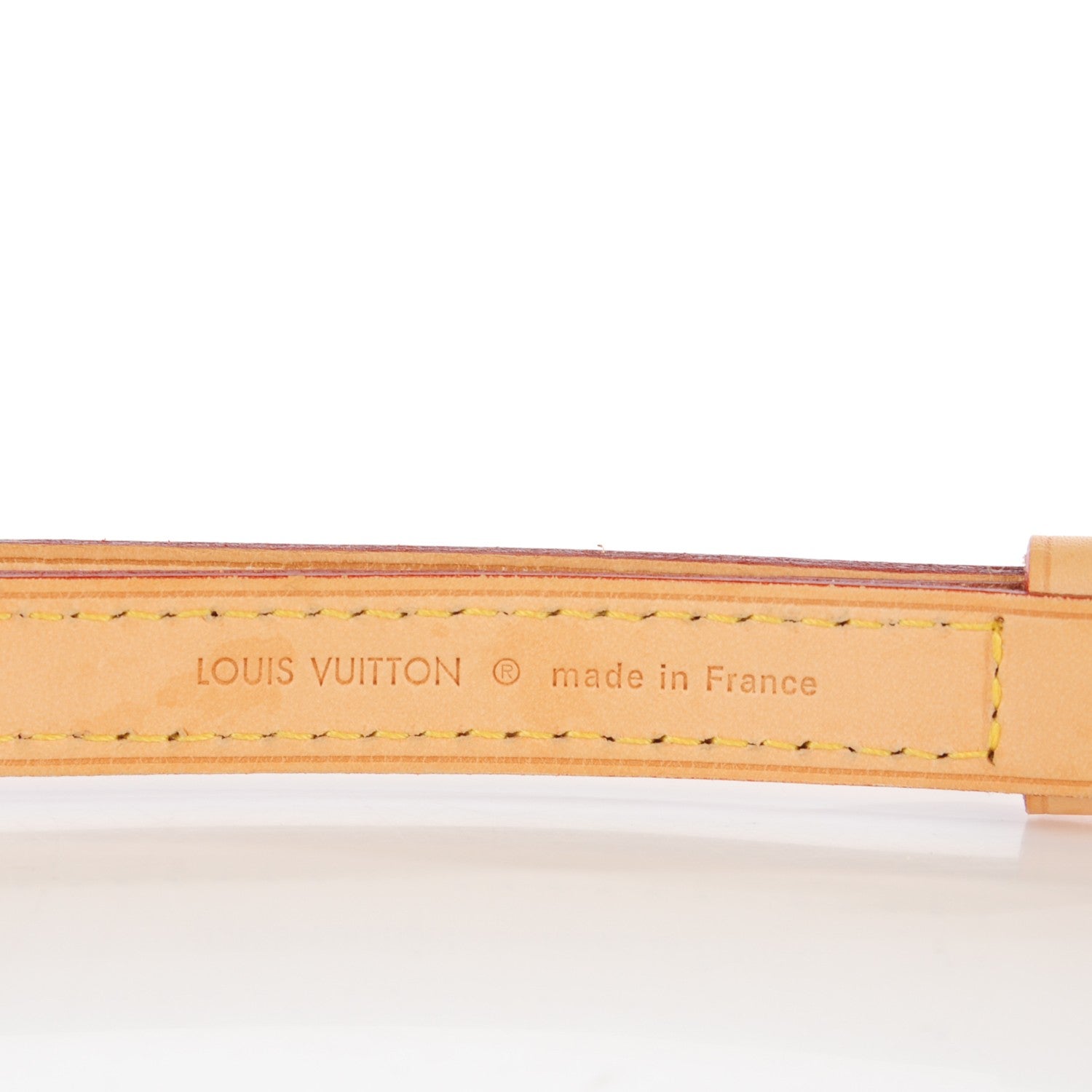 Louis Vuitton Vachetta Adjustable Shoulder Strap 4 of 5
