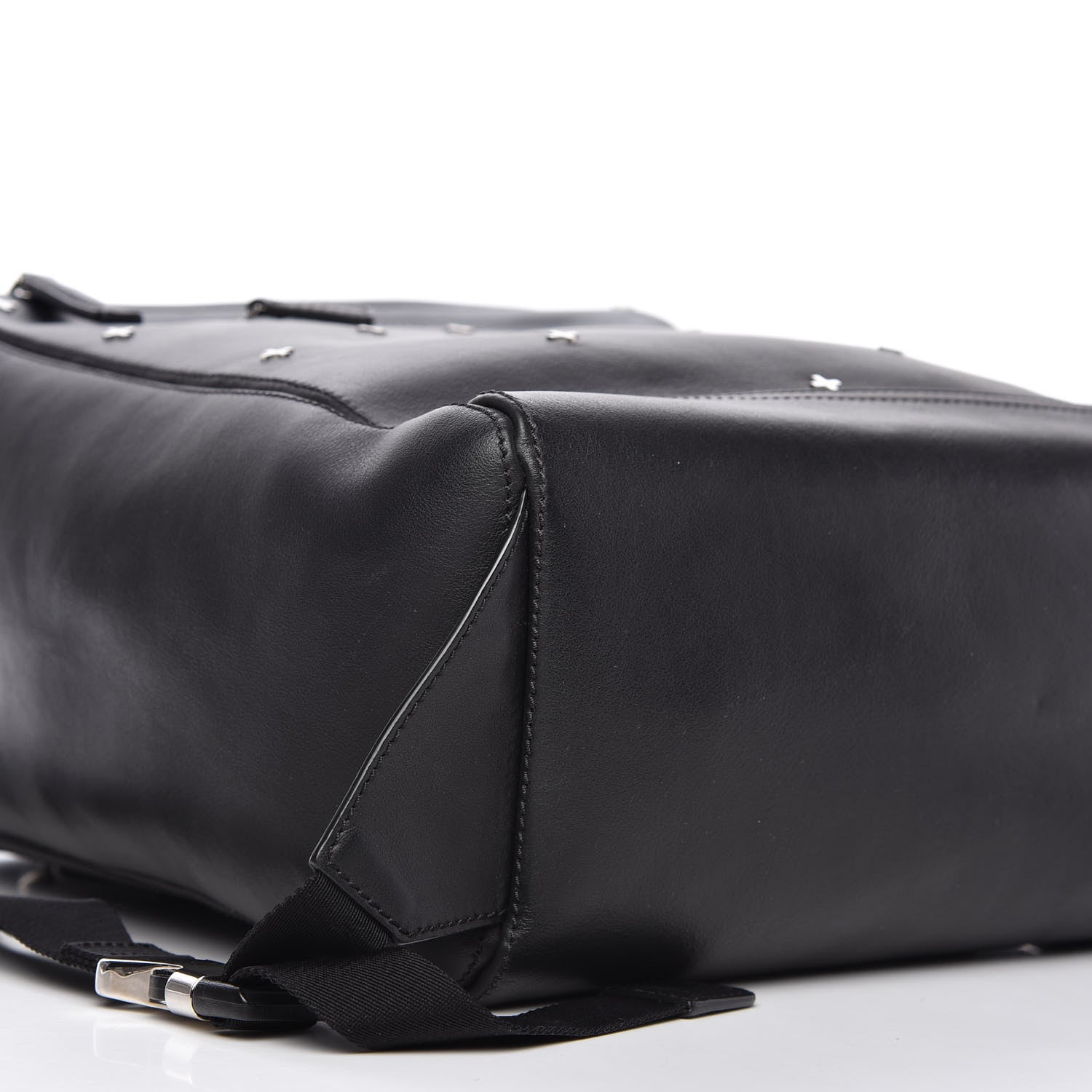Givenchy Calfskin Cross Embellished Pandora Backpack Black 6 of 10