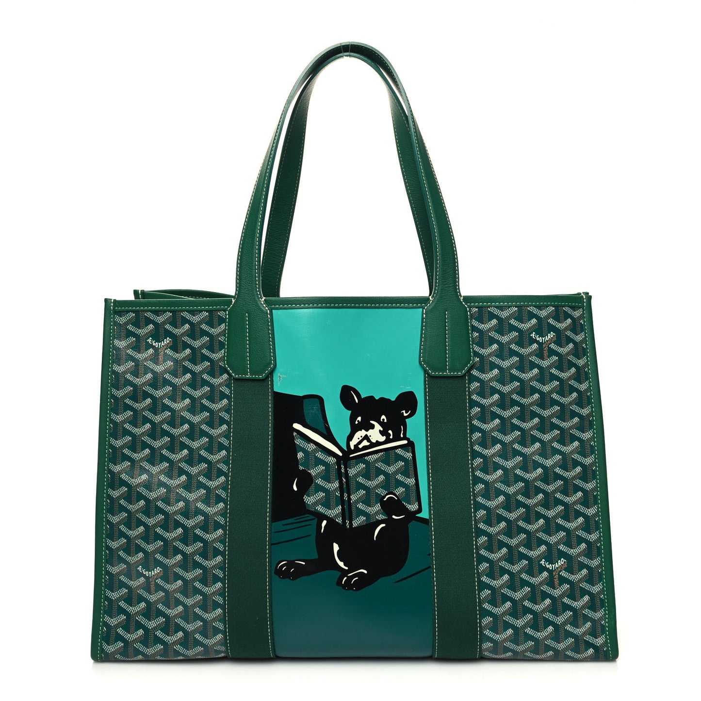 Goyardine Villette Tote Green