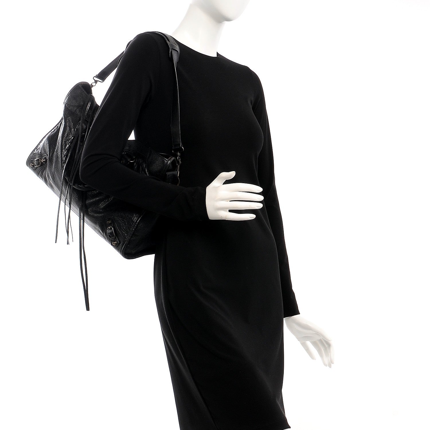 Balenciaga Agneau Classic Hardware City Black 3 of 9