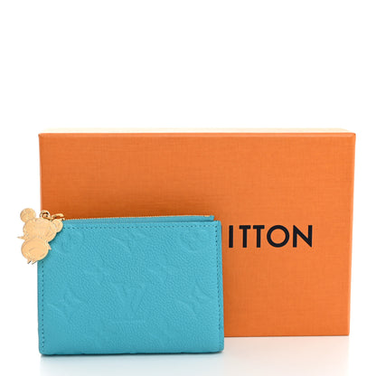 Louis Vuitton X TM Empreinte Monogram Lisa Wallet Kabira Blue 7 of 7