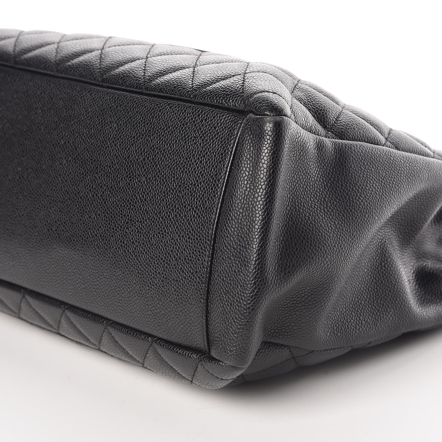 Chanel Caviar Quilted Grand Shopping Tote GST Black 6 of 9