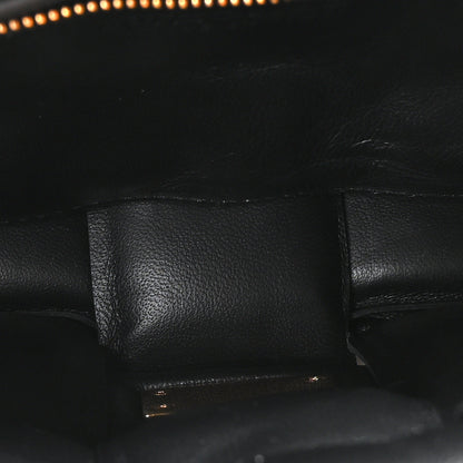 Bottega Veneta Lambskin Maxi Intreccio Padded Chain Cassette Crossbody Bag Black 5 of 9