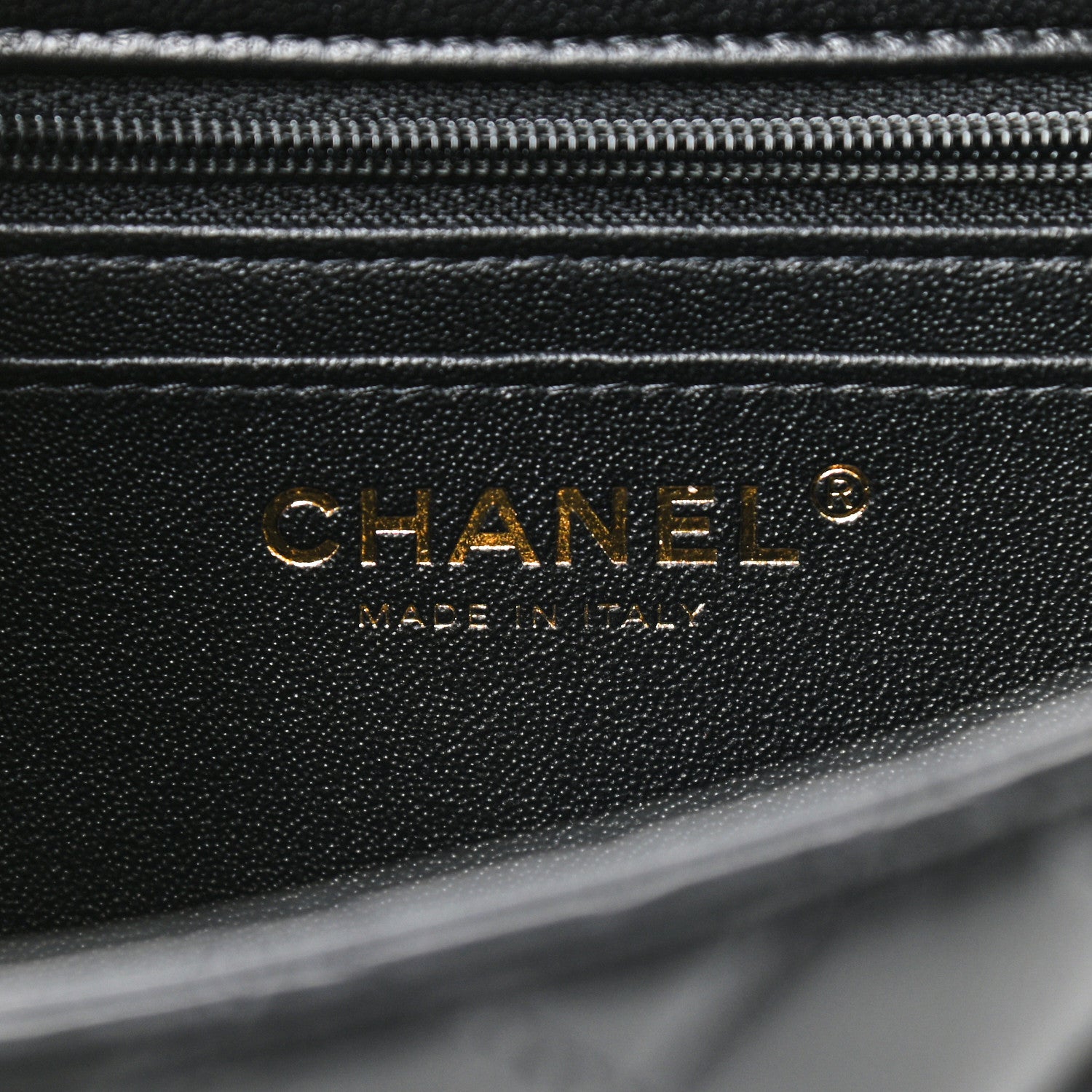 Chanel Lambskin Quilted Mini Top Handle Rectangular Flap Black 6 of 9