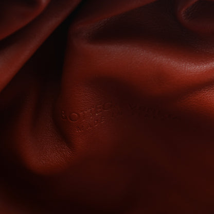 Bottega Veneta Smooth Butter Calf The Pouch Oversized Clutch Rust 6 of 9