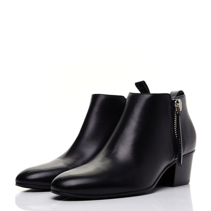 Gucci Kid Ankle Booties 38 Black 4 of 11