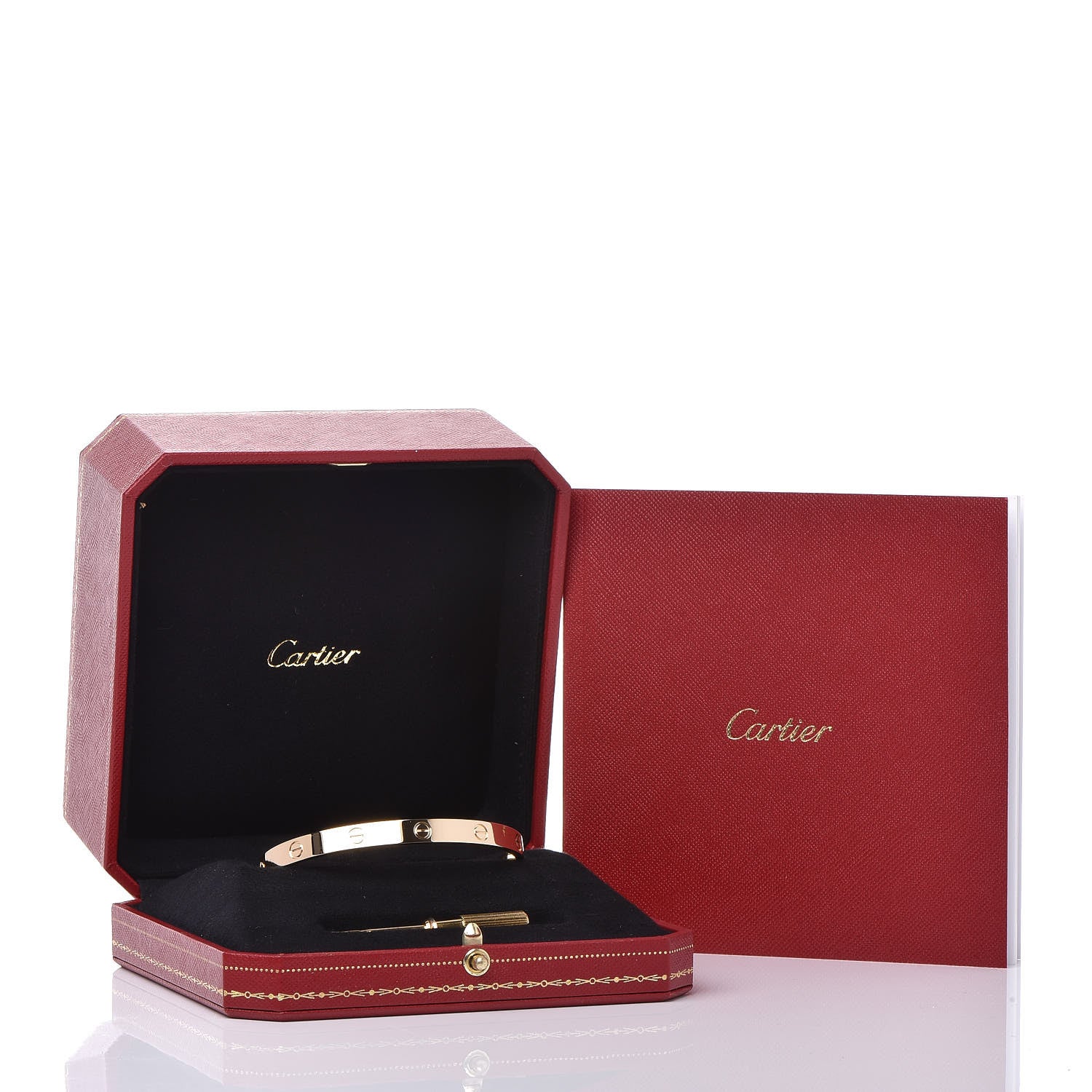 Cartier 18K Yellow Gold LOVE Bracelet 19 8 of 8