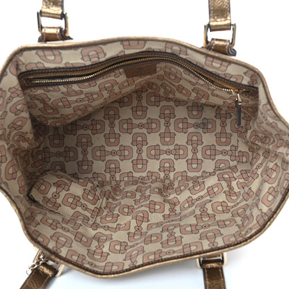 Gucci Monogram Medium Jolicoeur Tote Metallic 4 of 10
