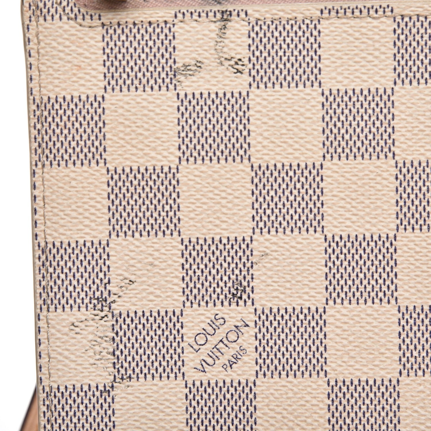 Louis Vuitton Damier Azur Neverfull MM GM Pochette Rose Ballerine 9 of 11