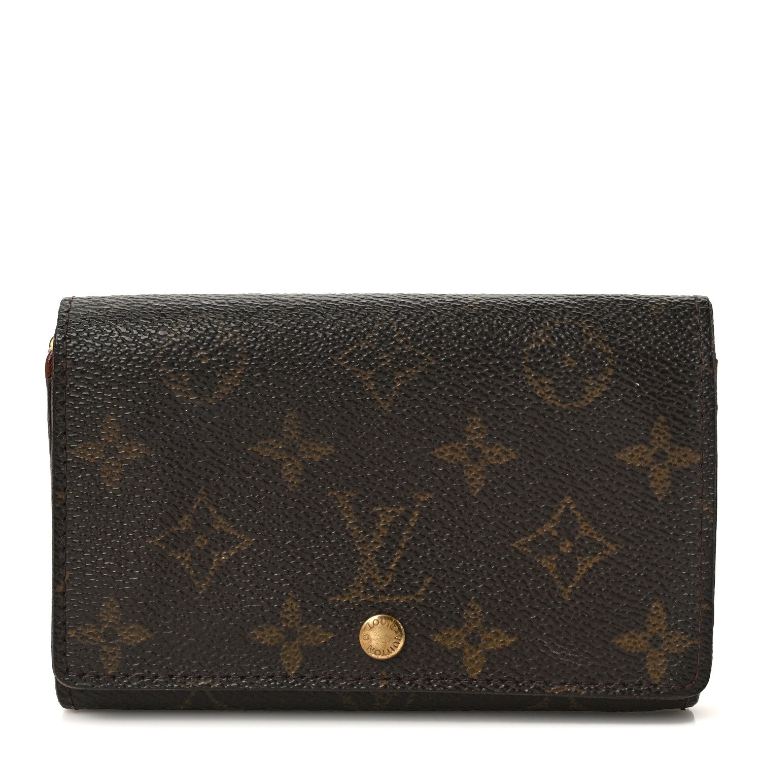 Louis Vuitton Monogram Porte-Monnaie Tresor Wallet 1 of 6
