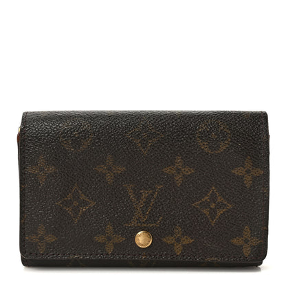 Louis Vuitton Monogram Porte-Monnaie Tresor Wallet 1 of 6