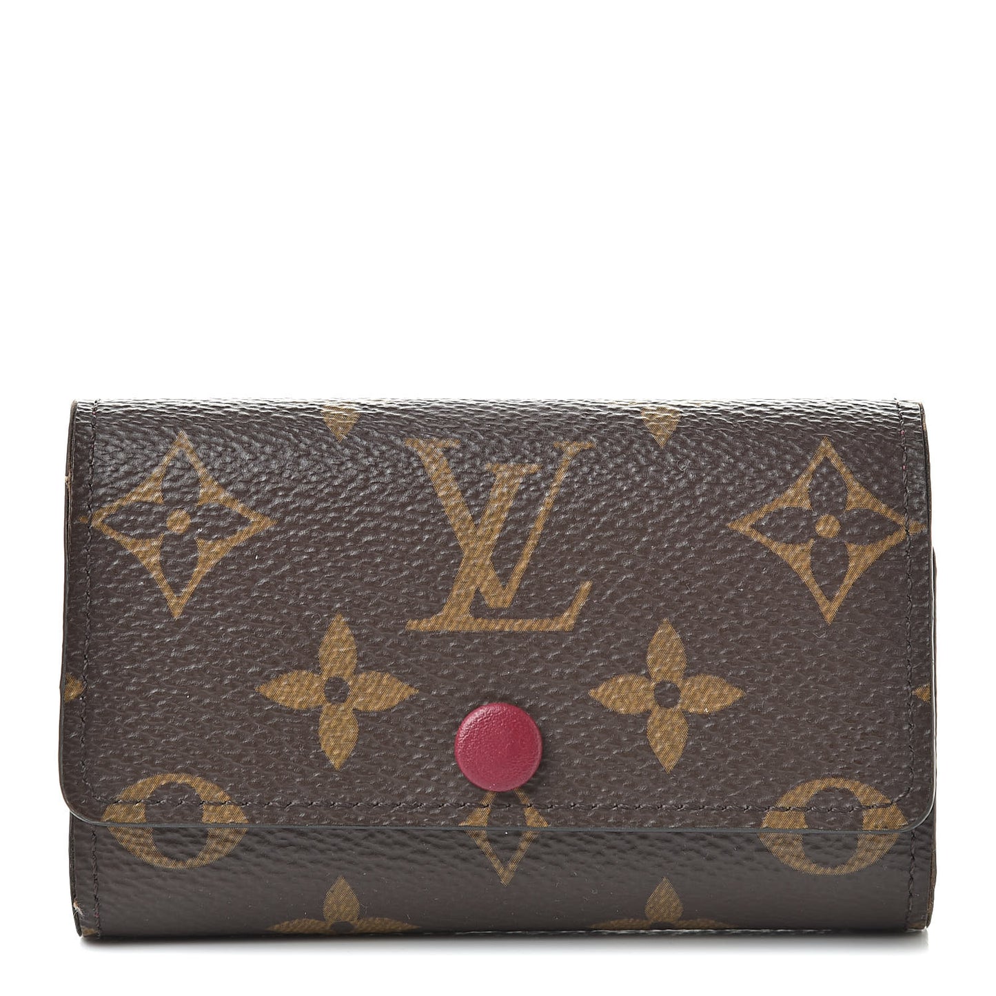 Monogram 6 Key Multicles Holder Fuchsia