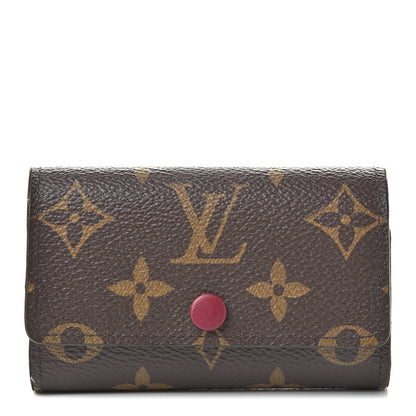 Louis Vuitton Monogram 6 Key Multicles Holder Fuchsia 1 of 12
