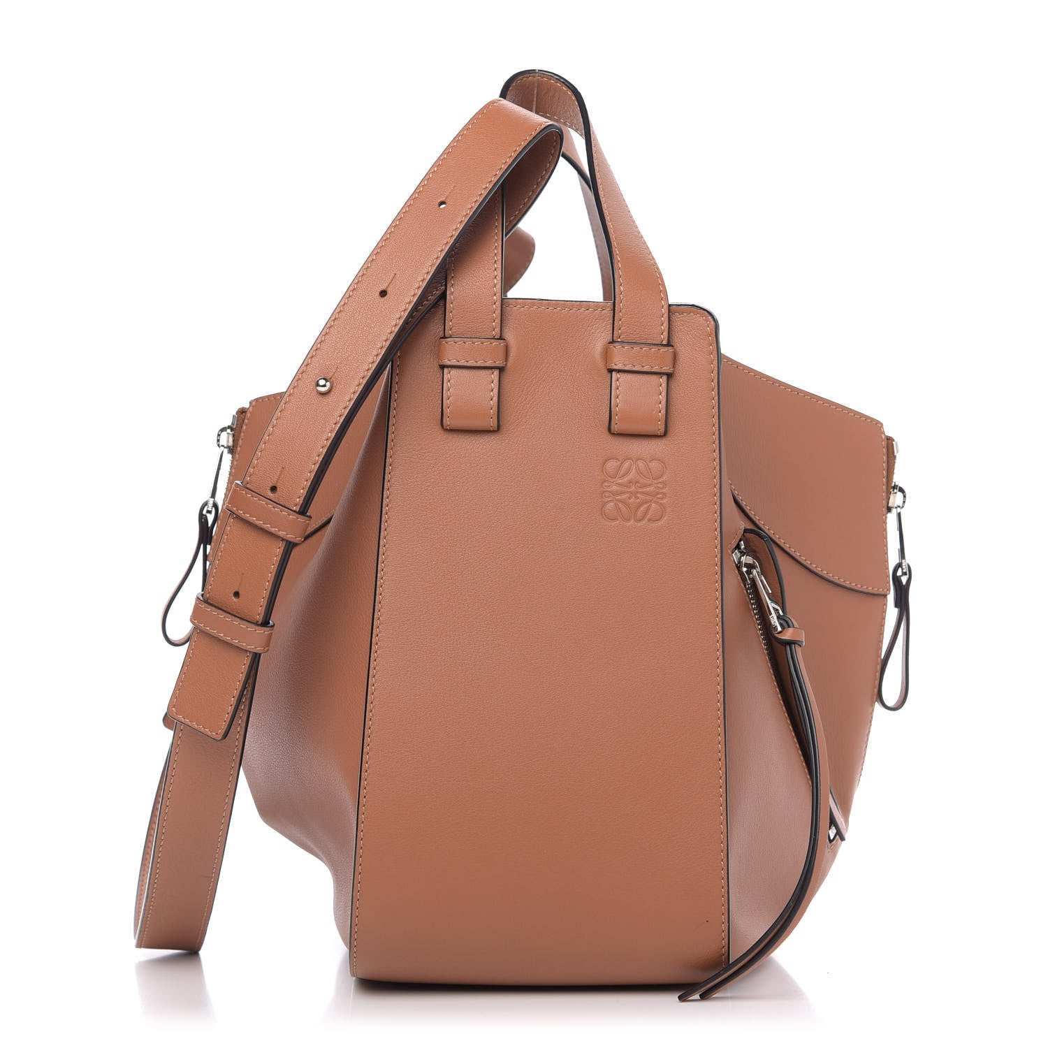 Loewe Calfskin Small Hammock Shoulder Bag Tan 1 of 8