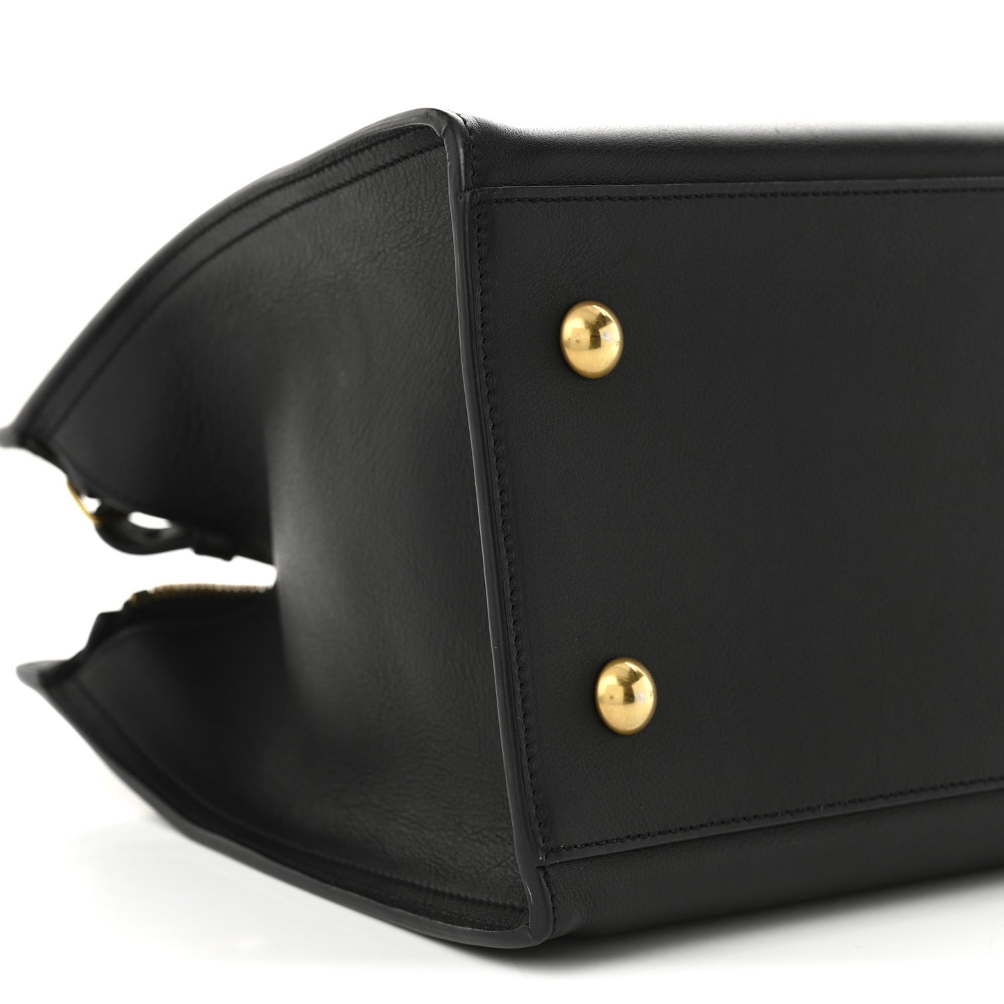 Calfskin Small Classic Y Cabas Black