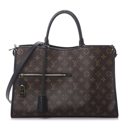 Louis Vuitton Monogram Popincourt MM Black 1 of 9
