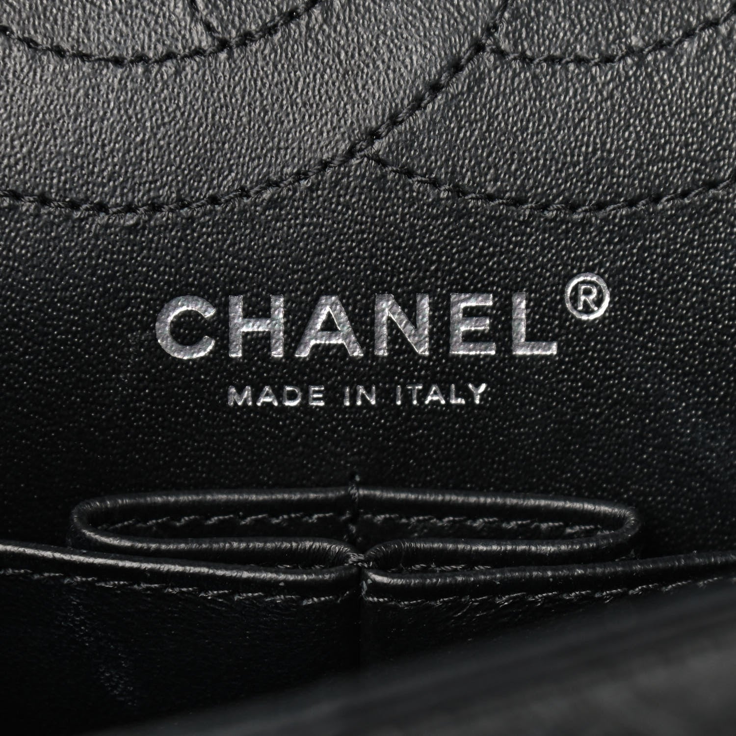 Chanel Glazed Calfskin Quilted 2.55 Reissue 226 Flap So Black 7 of 9