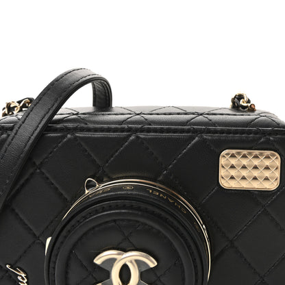 Chanel Lambskin Quilted Coco Click Bag Black 8 of 10