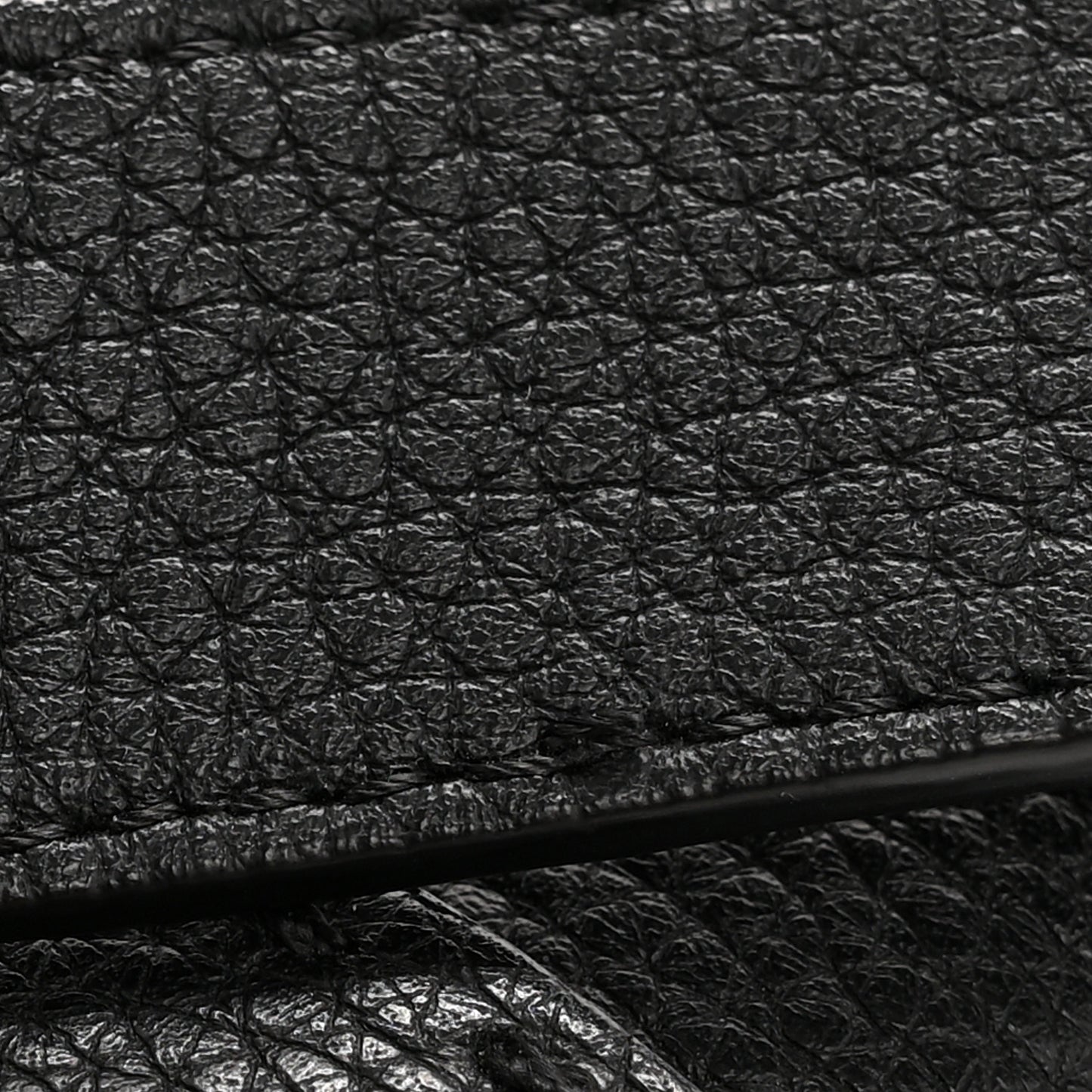 Cuoio Romano Selleria Baguette Belt Pouch Black