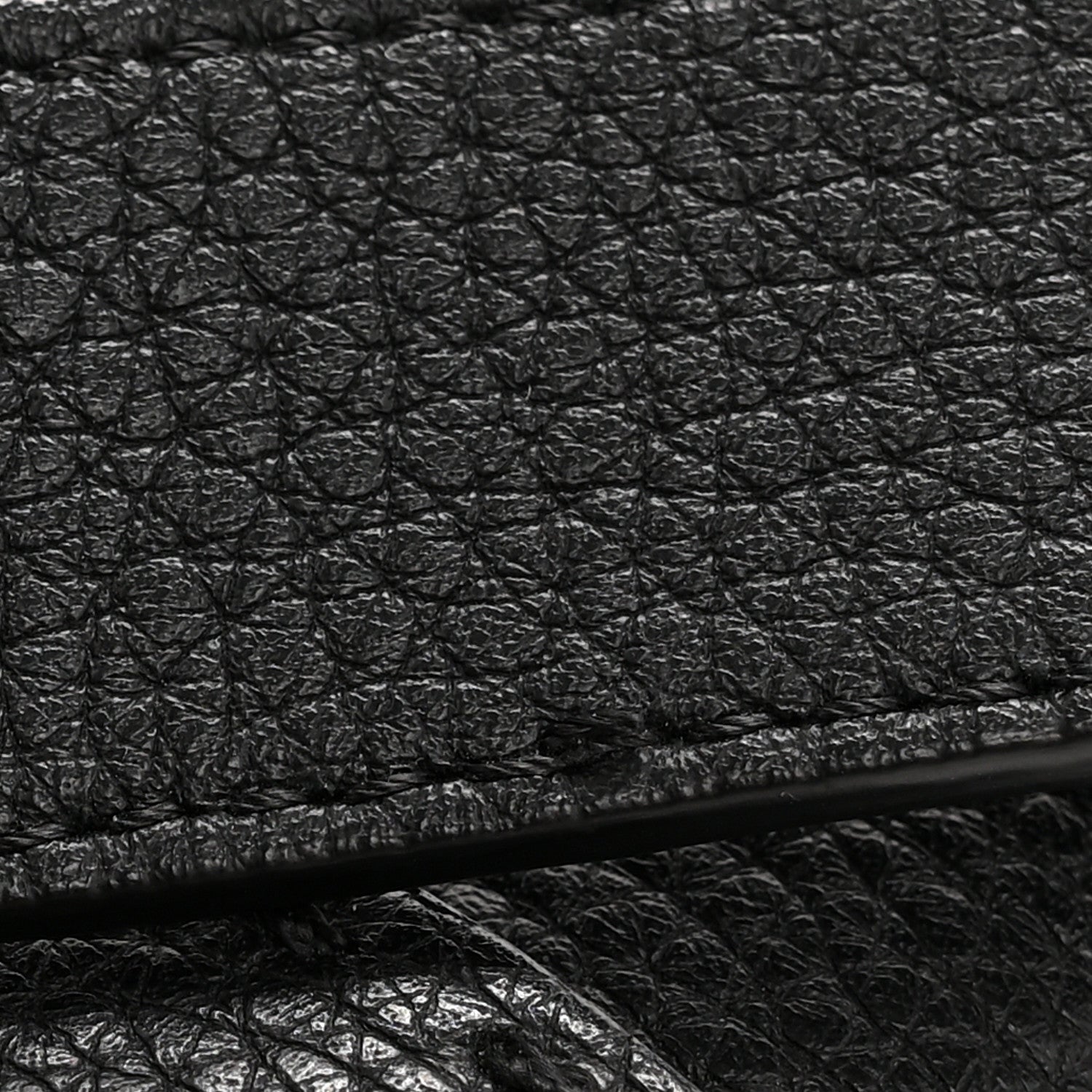 Fendi Cuoio Romano Selleria Baguette Belt Pouch Black 12 of 12