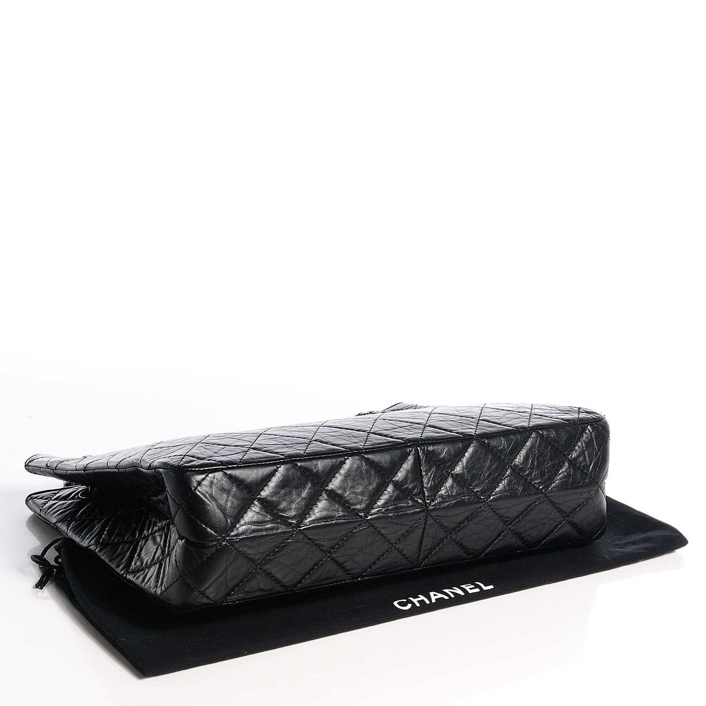 Aged Calfskin Reissue 2.55 Tote Black
