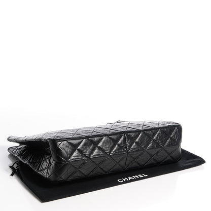Chanel Aged Calfskin Reissue 2.55 Tote Black 4 of 7