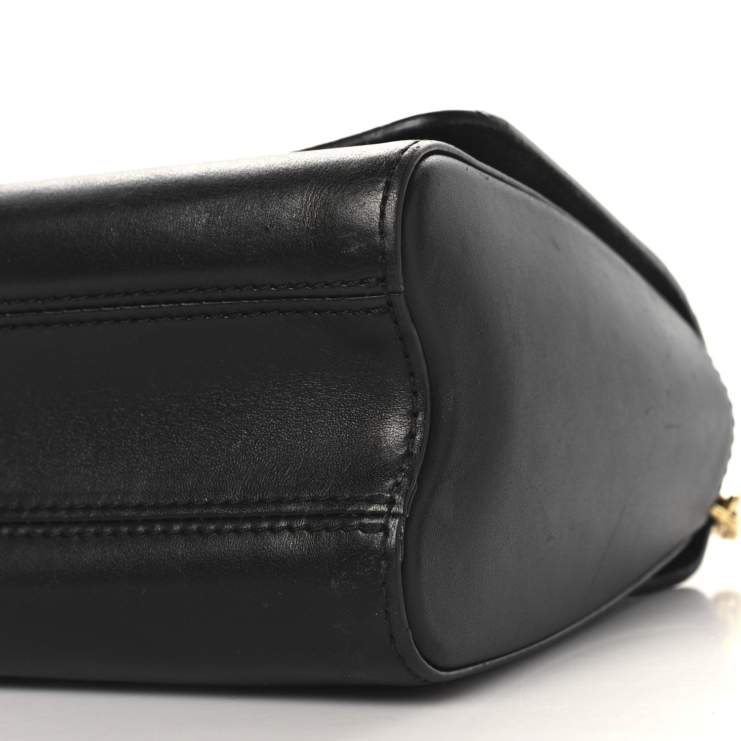 Louis Vuitton Veau Satin Monogram Twist Shoulder Bag MM Black 10 of 13
