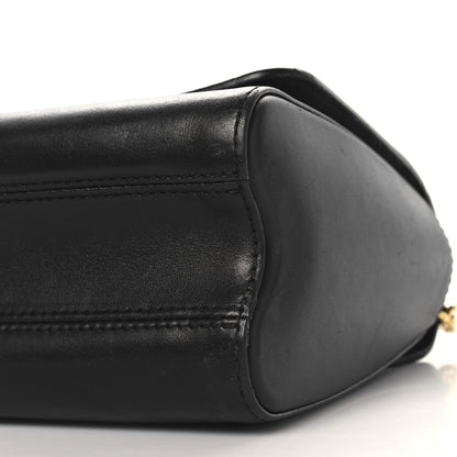 Louis Vuitton Veau Satin Monogram Twist Shoulder Bag MM Black 10 of 13
